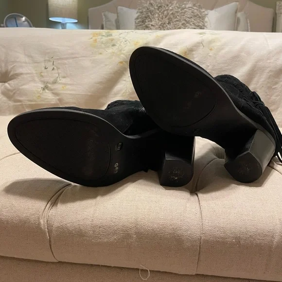 Black Suede Booies. - Picture 8 of 8